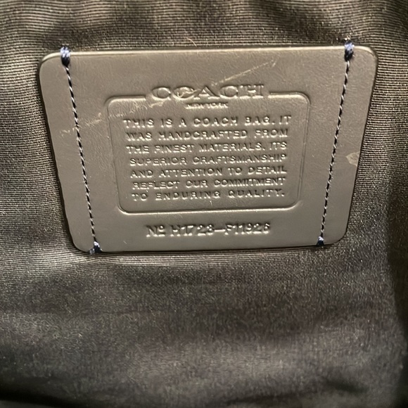 Coach City Tote - Navy - Picture 7 of 16